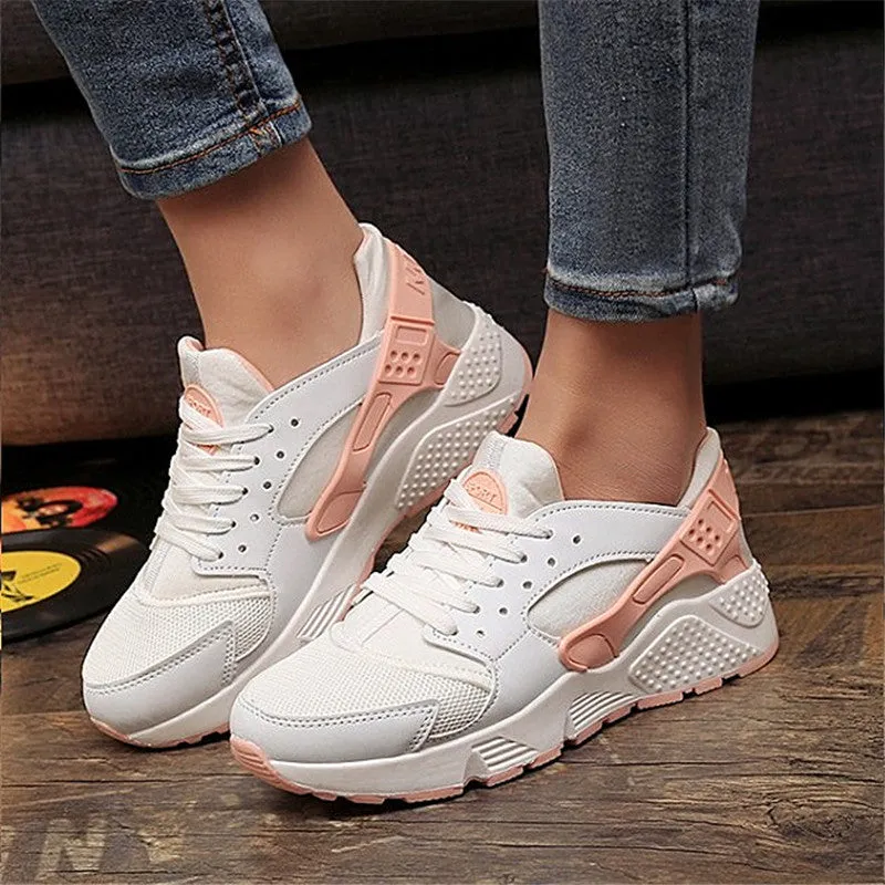 2018 Fashion Trainers Sneakers Women Casual Shoes Air Mesh Grils Wedges Canvas Shoes Woman Tenis Feminino Zapatos Mujer No Logo