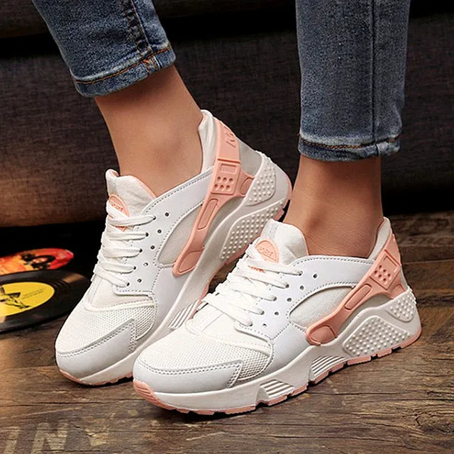 2018 Fashion Trainers Sneakers Women Casual Shoes Air Mesh Grils Wedges Canvas Shoes Woman Tenis Feminino Zapatos Mujer No Logo