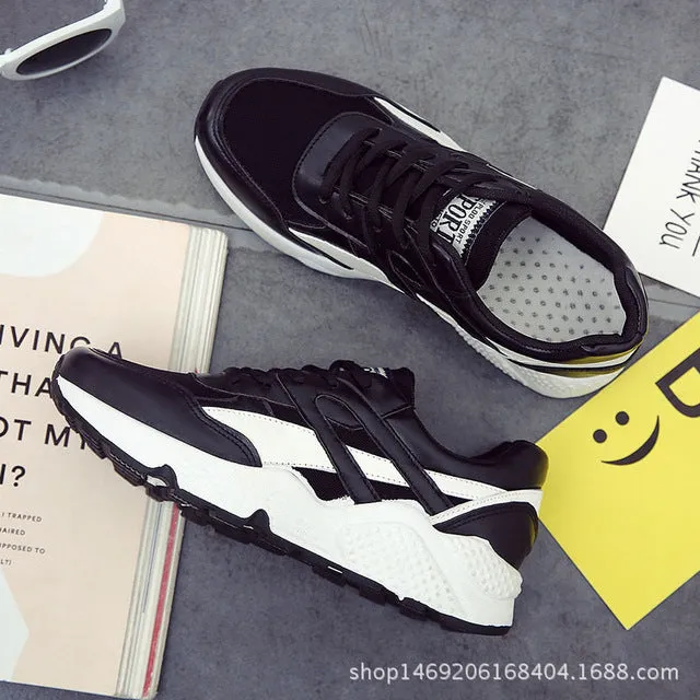 2018 Fashion Trainers Sneakers Women Casual Shoes Air Mesh Grils Wedges Canvas Shoes Woman Tenis Feminino Zapatos Mujer No Logo