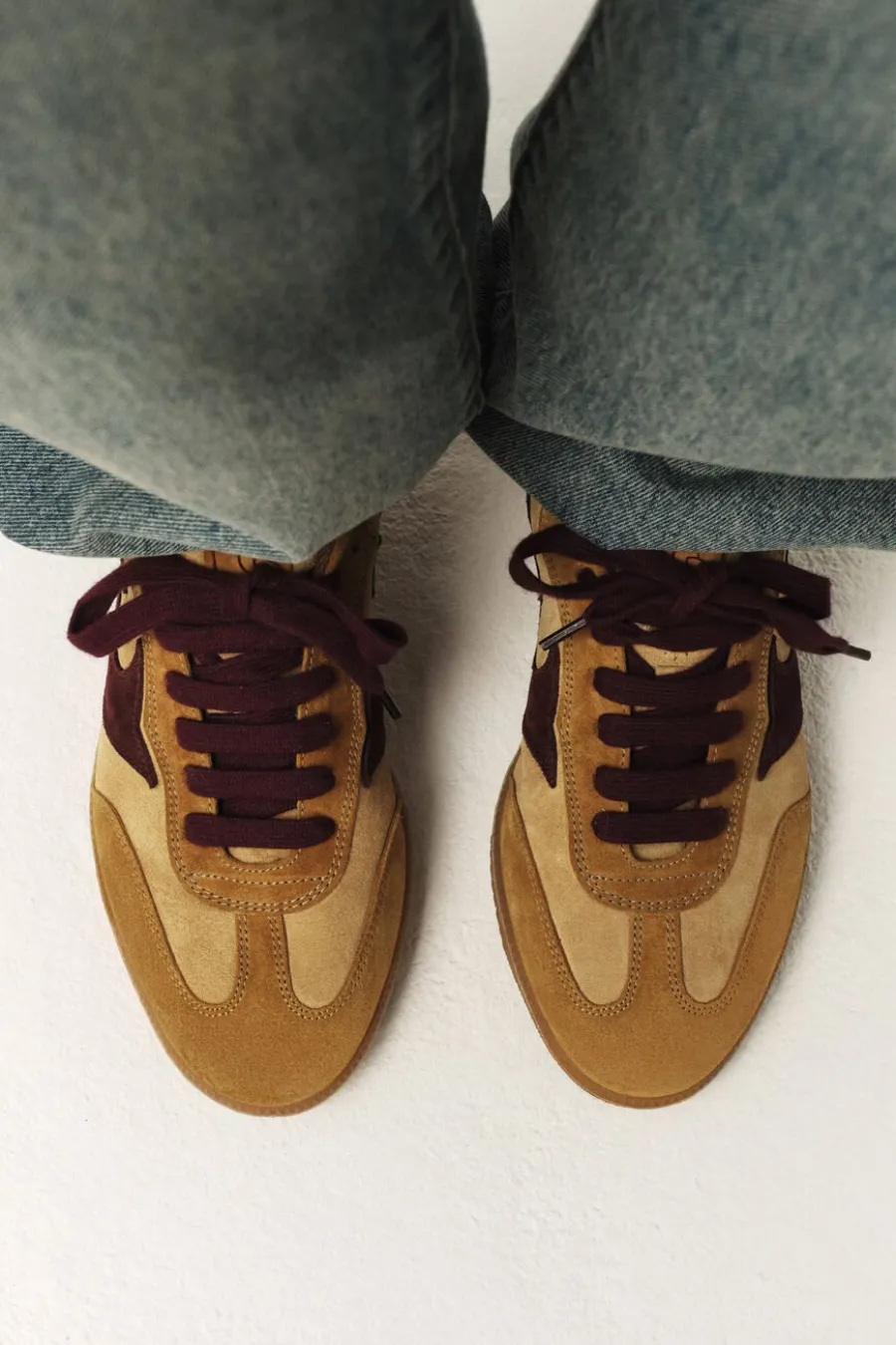 Crew Sneakers Ocre