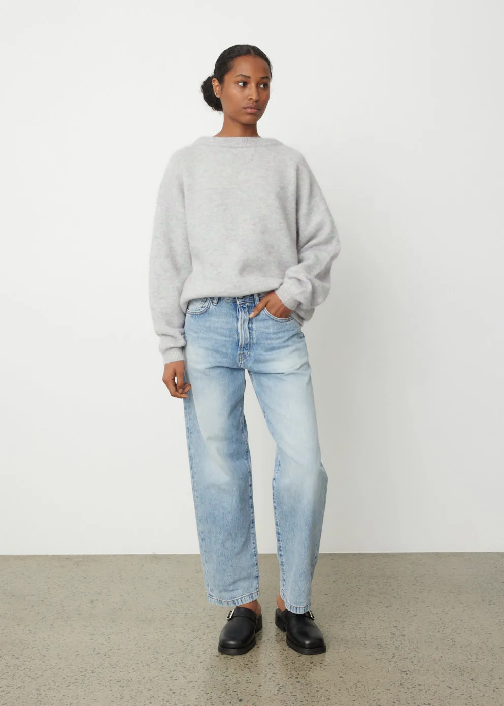 Dramatic Mohair Sweater