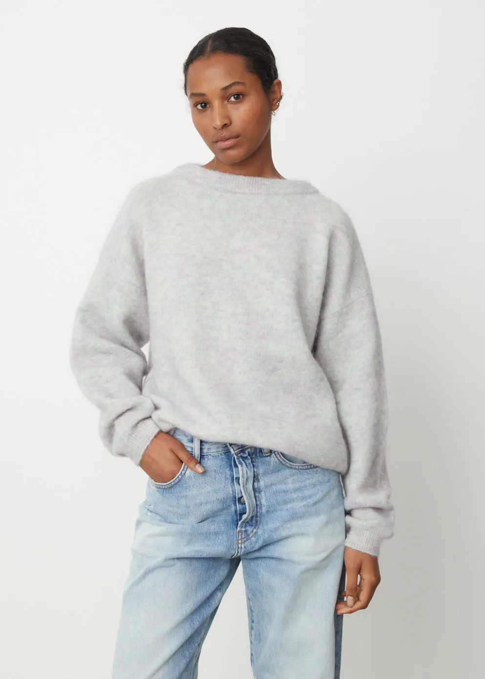 Dramatic Mohair Sweater