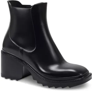INC Womens Black Cushioned Eadin Round Toe Dress Boots Shoes 6 M