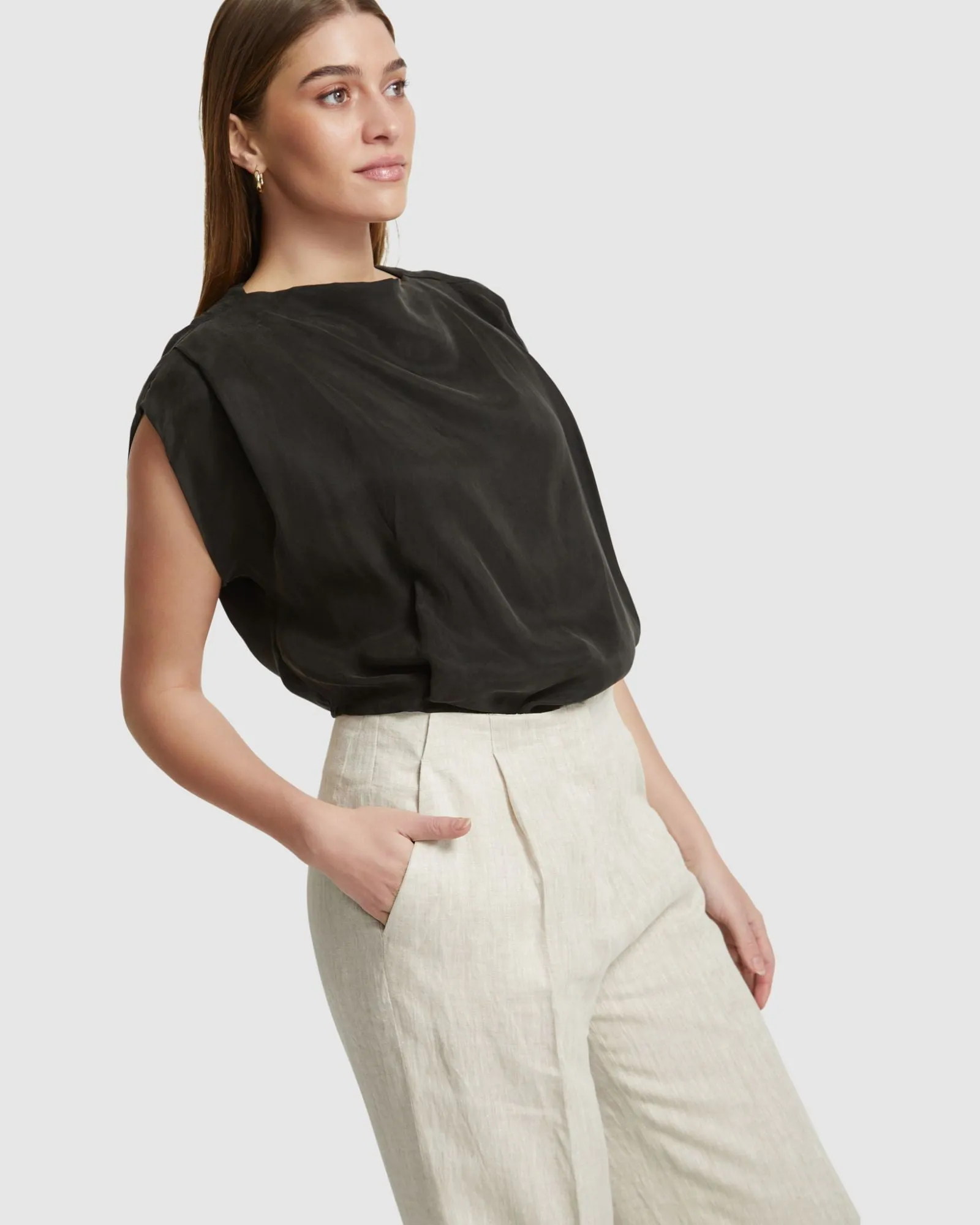 Noelle Grecian Top