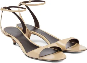 Round Open Toe Kitten Heels for Women Ankle Buckle Strap Backless Low Heeled Sandals Casual Comfortable Summer Dress Dance Pumps Shoes