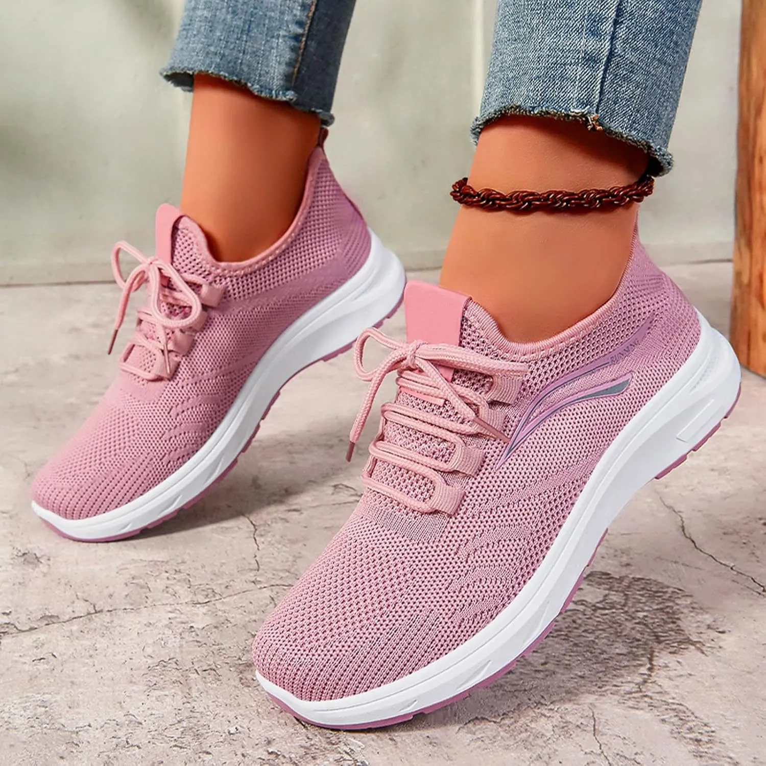Women's Fashion Pure Color Cloth Casual Sports Shoes Breathable Non Slip Casual Shoes Woman Water Sock