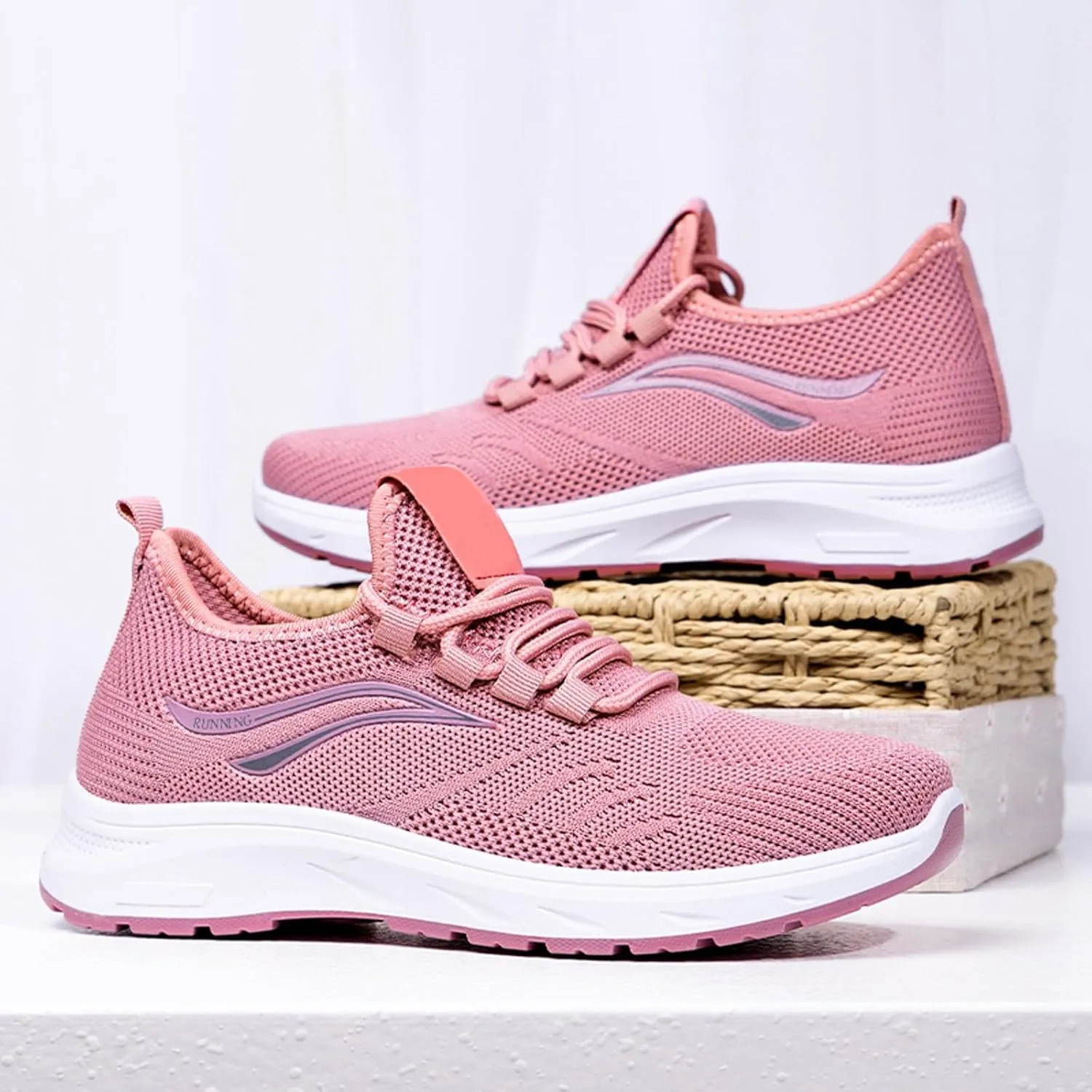 Women's Fashion Pure Color Cloth Casual Sports Shoes Breathable Non Slip Casual Shoes Woman Water Sock