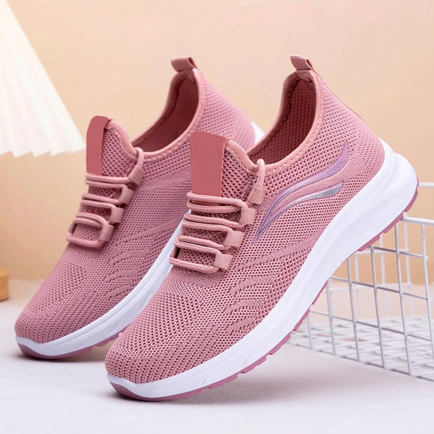 Women's Fashion Pure Color Cloth Casual Sports Shoes Breathable Non Slip Casual Shoes Woman Water Sock