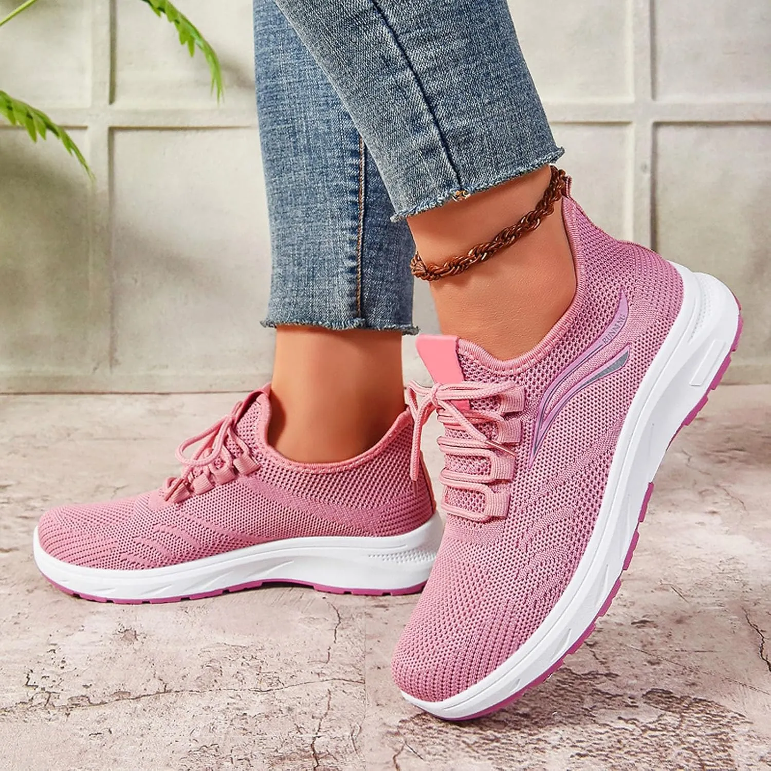 Women's Fashion Pure Color Cloth Casual Sports Shoes Breathable Non Slip Casual Shoes Woman Water Sock